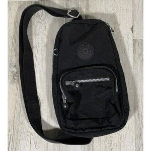 Kipling Blake Small Sling Backpack Black Excellent Condition